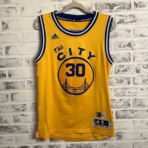 Adidas Stephen Curry Golden State Warriors Hardwood Classics Swingman